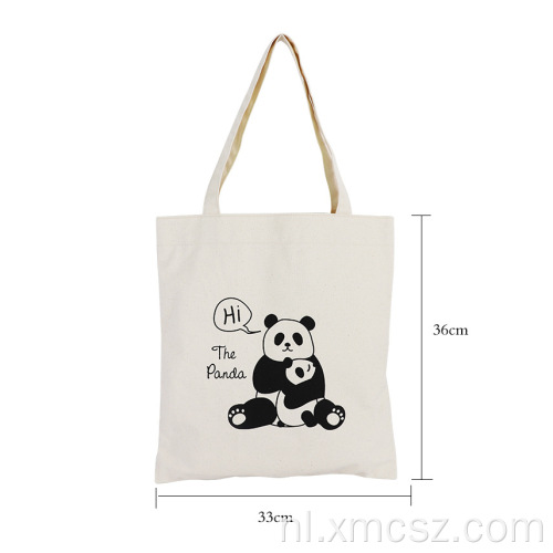 Schattige panda draagtas schouder handtas draagtassen